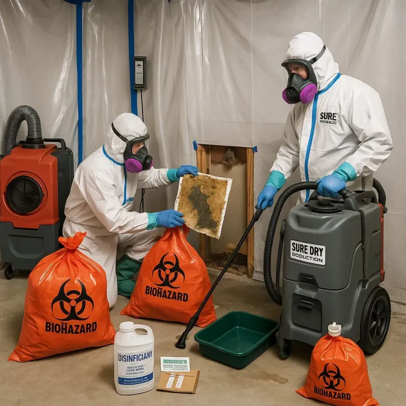 Contaminated Water Handling Protocols process in Utuado, PR